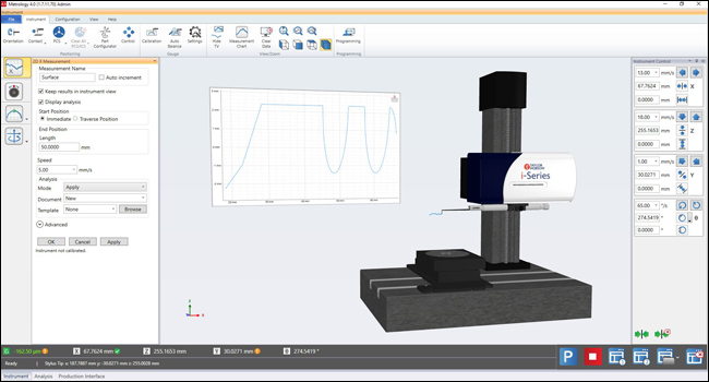 Form Talysurf i-Series PRO - Metrology 4.0 用户界面