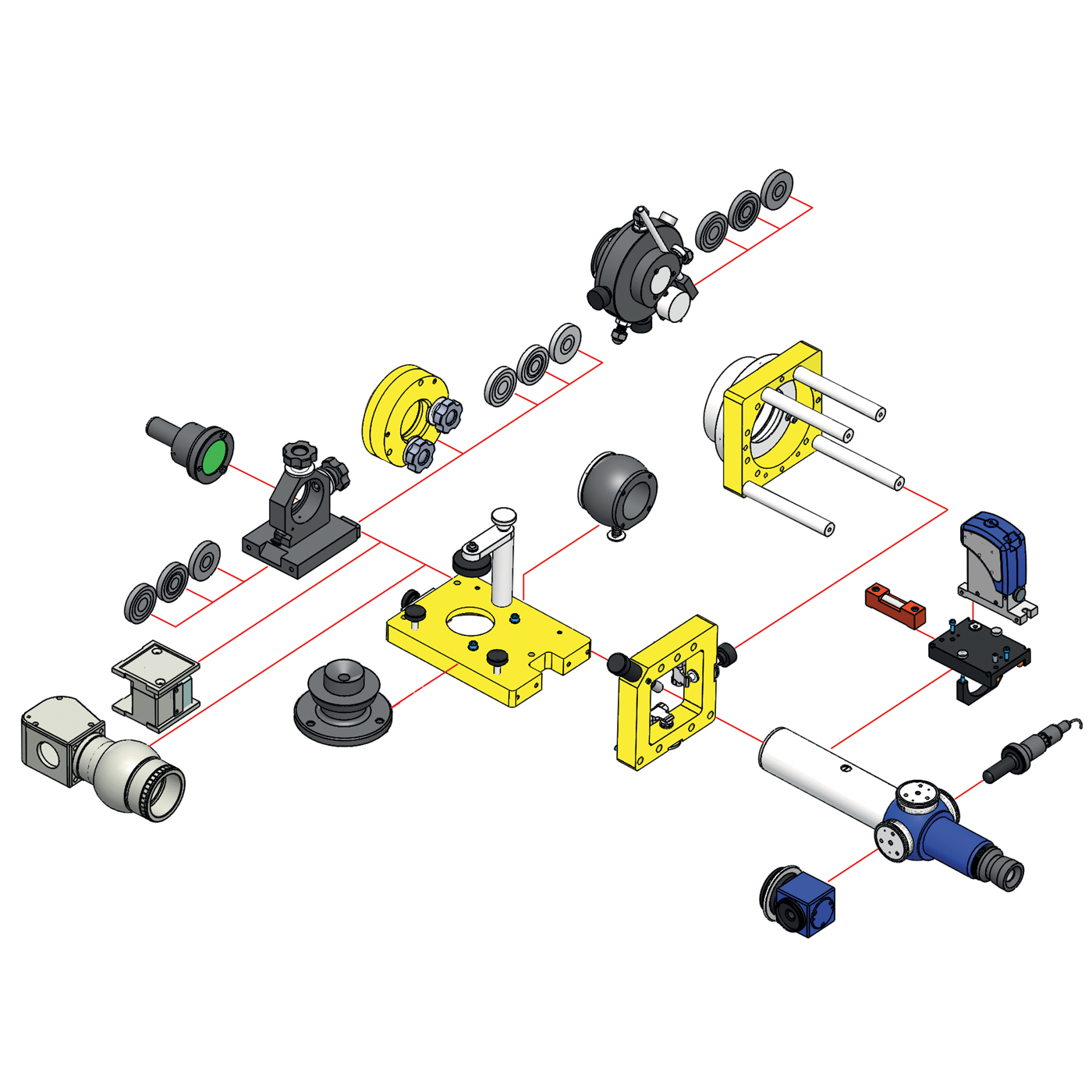 Micro Alignment Telescope System Accessories